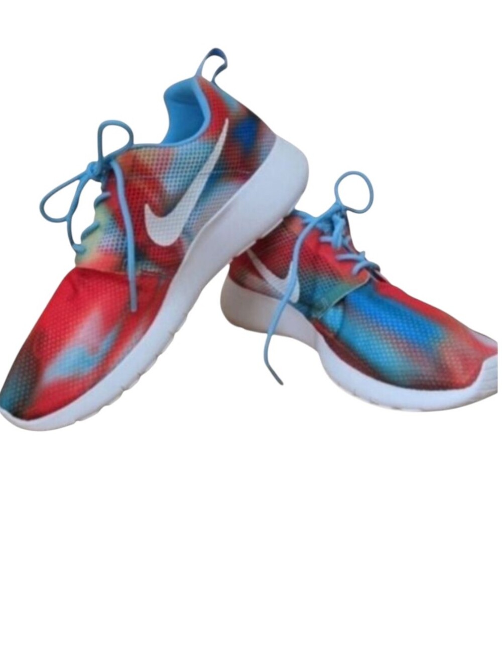 Nike Roshe Run Rainbow Sherbet Sneakers Youth 5.5